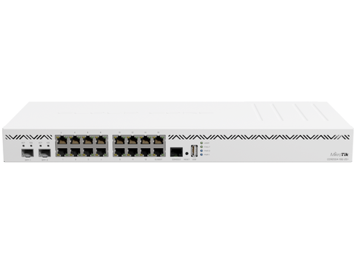[MKT-CCR2004-16G-2S+] Mikrotik CCR2004-16G-2S+ - Cloud Core Router 16 puertos Gigabit, 2 slots SFP+ 10G
