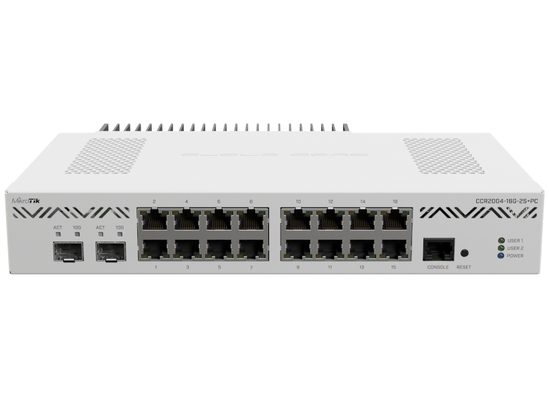Compra tu Mikrotik CCR2004-16G-2S+PC en Landatel de México
