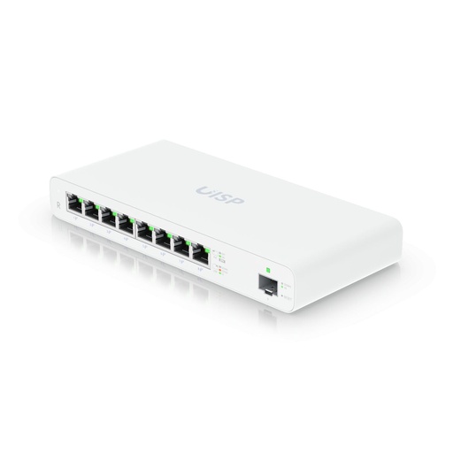 [UBN-UISPS] Ubiquiti UISP-S - Switch Gigabit 8 puertos PoE pasivo