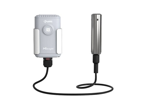 [MLS-EM500-SWL-915M-L010-4846W] Milesight EM500-SWL-915M-L010-4846W- Sensor sumergible de nivel de agua 