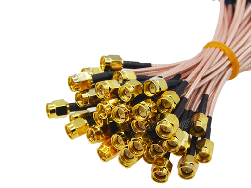 Lote de pigtails de diferentes modelos: UFL, MMCX, N, RP-SMA,… Valor de mercado > 83.000 pesos (más de 2000 piezas)