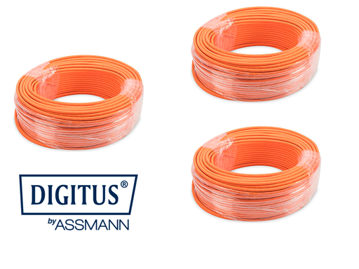[DGT-SFTP-C7-PACK] Digitus - Lote de cables de instalación de 100 m. de categoría 7 (3 unidades)