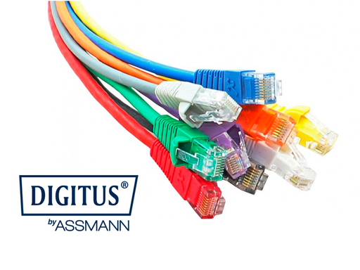[DGT-UUTP-C6-PACK] Digitus - Pack de latiguillos largos Ethernet U/UTP CAT 6 - LSZH, Gris varias longitudes - Valor > 3.000 pesos (15 unidades)
