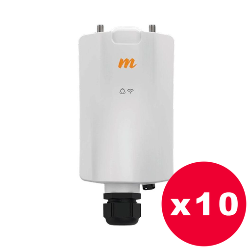 [MIM-A5X-P10] Mimosa A5x -  Estación Base 2x2 5 GHz, 700 Mbps GPS Sync. conectores N - Pack de 10 unidades