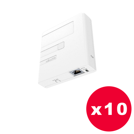 [MKT-GPEN11-P10] Mikrotik GPEN11 - Inyector PoE pasivo de superficie - Pack de 10 unidades