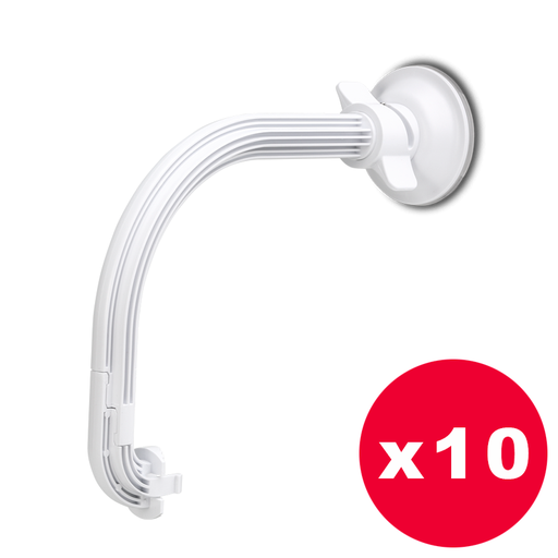 [UBN-NBE-NBWIM19-P10] Ubiquiti NBE-NBWIM19 - Kit de montaje en ventana para Nanobeam 19 - Pack de 10 unidades