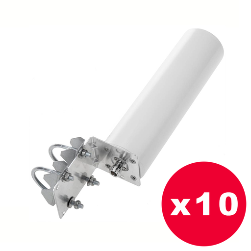 [YNX-OMNI-S-P10] OMNI-S - Antena Omni 2.4 GHz. 8 dBi conector N Hembra - Pack de 10 antenas